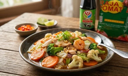 Hidangan Sayuran Capcay Yang Lezat Dan Nikmat