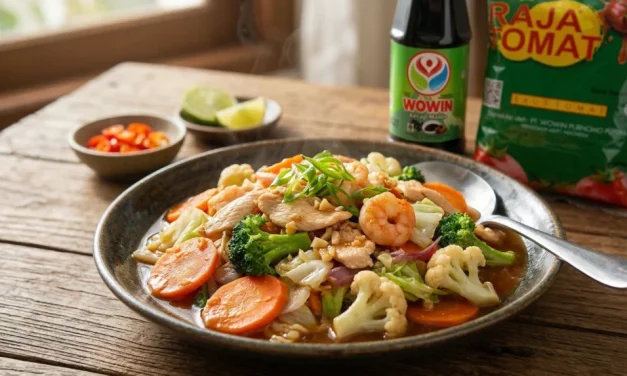 Hidangan Sayuran Capcay Yang Lezat Dan Nikmat