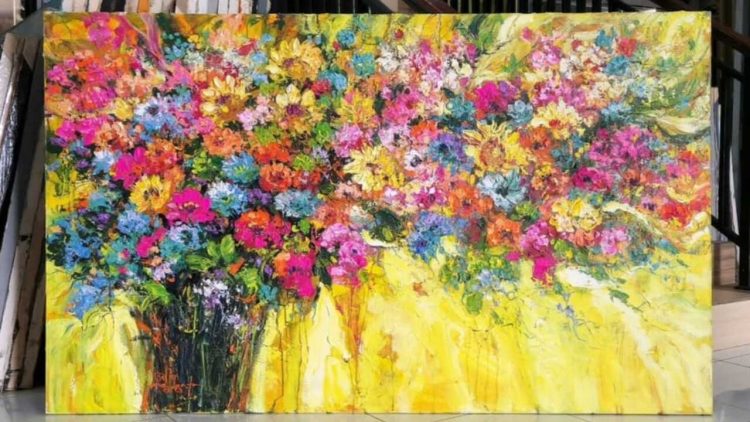 Keindahan Lukisan Melakukannya Dengan Seni Dan Imajinasi