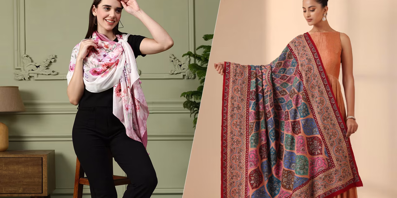 Pelengkap Pakaian Sebuah Syal Yang Menjadi Aksesoris