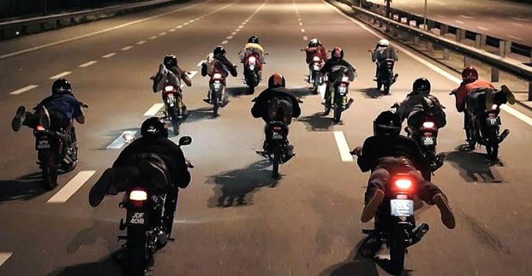 Kegiatan Terlarang Balap Liar Di Jalanan
