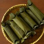 Makanan Lonjong Lontong Hidangan Tradisional Indonesia