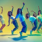 Suatu Gerakan Tubuh Pada Tarian Modern Dance